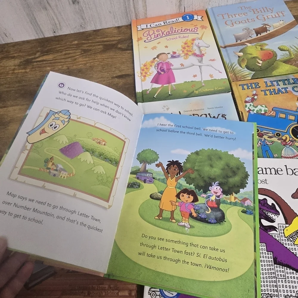 Kids Hardcover Book Lot Of 7